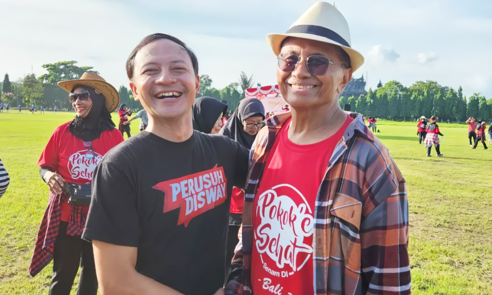 Senam Dansa Bersama Dahlan Iskan